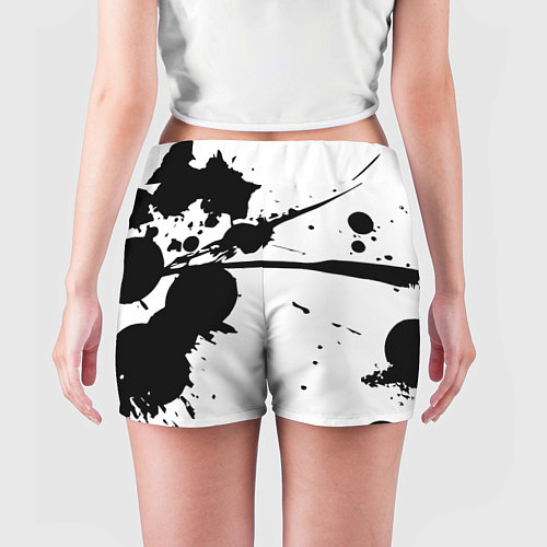 Женские шорты Art blots - vanguard / 3D-принт – фото 4