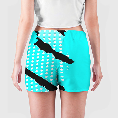 Женские шорты BMW sport краски / 3D-принт – фото 4