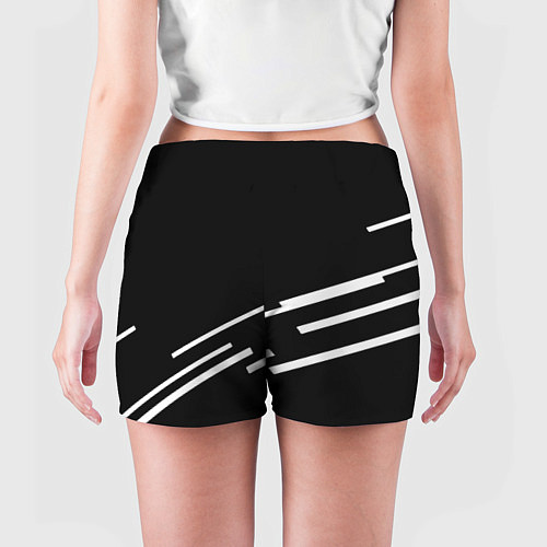 Женские шорты BMW geometry line / 3D-принт – фото 4