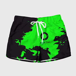 Женские шорты Portal черный дым