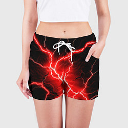 Шорты женские Lightning, цвет: 3D-принт — фото 2