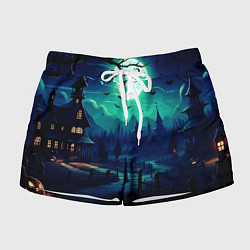 Шорты женские Day of the Dead - Хэллоуин, цвет: 3D-принт
