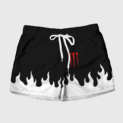 Женские шорты Monster energy red logo