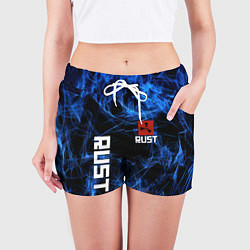 Шорты женские Rust молнии, цвет: 3D-принт — фото 2