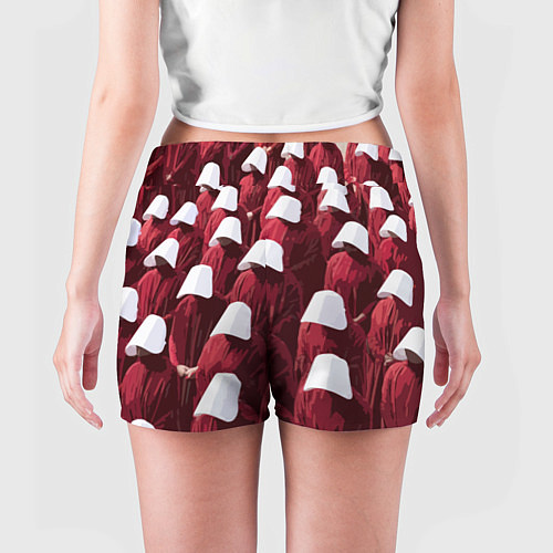 Женские шорты Рассказ служанки паттерн / 3D-принт – фото 4