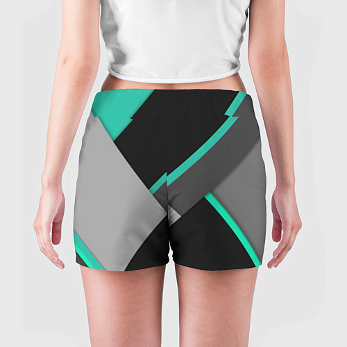 Женские шорты Multicoloured / 3D-принт – фото 4