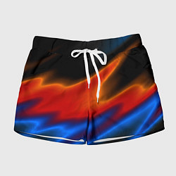 Шорты женские Multicoloured, цвет: 3D-принт