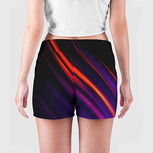 Женские шорты Multicolored / 3D-принт – фото 4