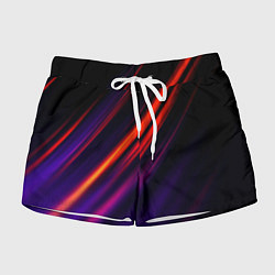 Шорты женские Multicolored, цвет: 3D-принт