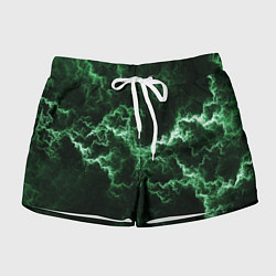 Женские шорты Lightning green line