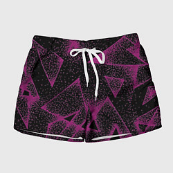 Женские шорты The triangle is pink