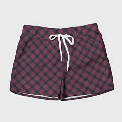 Шорты женские Tartan, цвет: 3D-принт