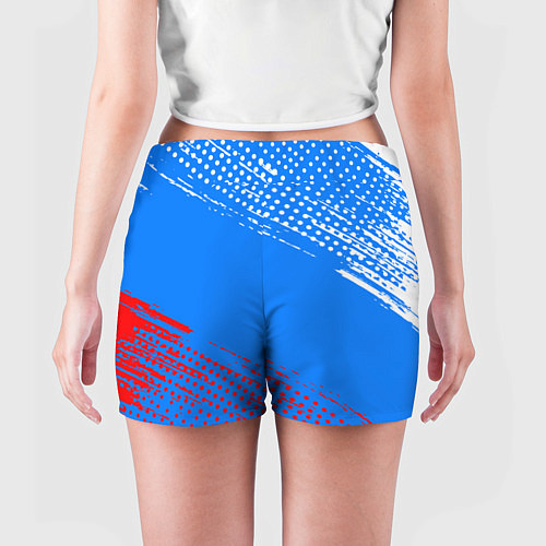 Женские шорты Патриот - флаг / 3D-принт – фото 4