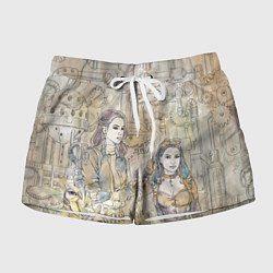 Женские шорты Девушки стимпанк
