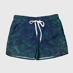 Женские шорты Абстракция - marine camouflage