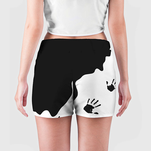 Женские шорты Doom отпечатки демона / 3D-принт – фото 4