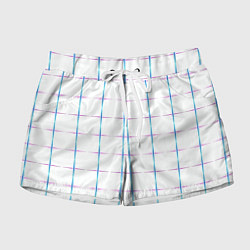 Женские шорты Color white blue stripes