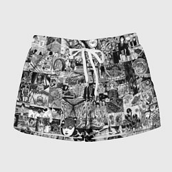 Шорты женские Horror World of Junji Ito, цвет: 3D-принт
