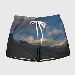 Шорты женские Массив Метеген, цвет: 3D-принт