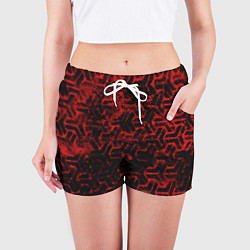 Шорты женские Геометрический узор, цвет: 3D-принт — фото 2