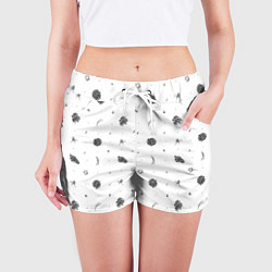 Шорты женские Шишки из Бузулукского бора, цвет: 3D-принт — фото 2