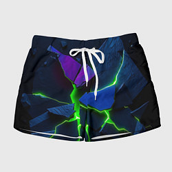 Женские шорты Neon tile