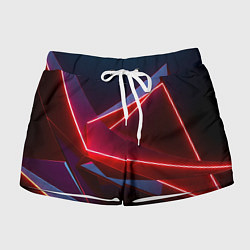 Женские шорты Neon laser red