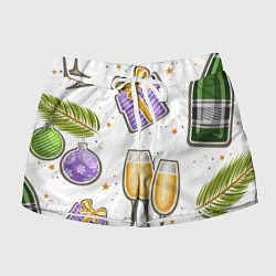 Женские шорты Новогодний вайб