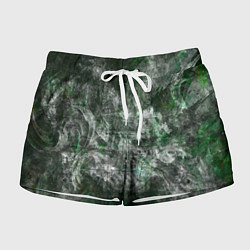 Шорты женские Абстракция - acid boom, цвет: 3D-принт