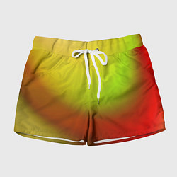 Шорты женские Color multicolored gradient, цвет: 3D-принт