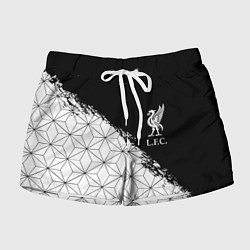 Женские шорты Liverpool краски текстура геометрия