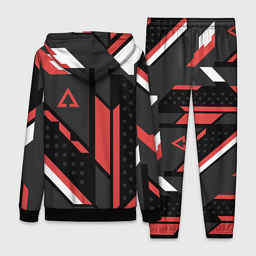 Женский костюм CS:GO Cyrex Pattern / 3D-Черный – фото 2