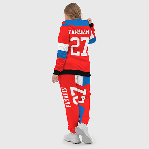 Женский костюм Сборная РФ: #27 PANARIN / 3D-Черный – фото 5