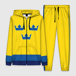 Женский костюм Сборная Швеции: домашняя форма