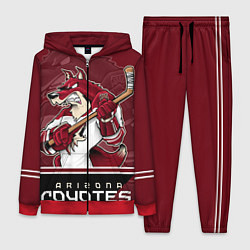 Женский 3D-костюм Arizona Coyotes, цвет: 3D-красный