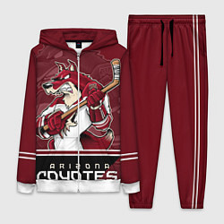 Женский 3D-костюм Arizona Coyotes, цвет: 3D-белый