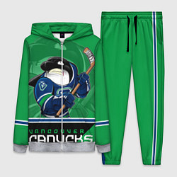 Женский 3D-костюм Vancouver Canucks, цвет: 3D-меланж