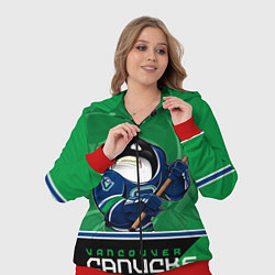 Женский 3D-костюм Vancouver Canucks, цвет: 3D-красный — фото 2
