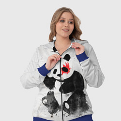 Женский 3D-костюм Рок-панда, цвет: 3D-синий — фото 2