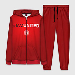 Женский 3D-костюм I am United, цвет: 3D-красный
