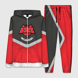 Женский 3D-костюм HellRaisers Uniform, цвет: 3D-белый