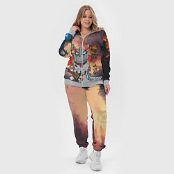 Женский 3D-костюм Фан Клокверк из Доты, цвет: 3D-меланж — фото 2