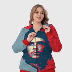 Женский 3D-костюм Che Guevara, цвет: 3D-красный — фото 2