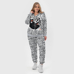 Женский 3D-костюм Yin Yang Tigers, цвет: 3D-меланж — фото 2