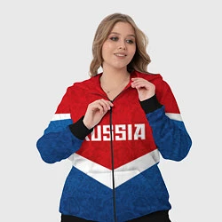 Женский 3D-костюм Russia Team, цвет: 3D-черный — фото 2