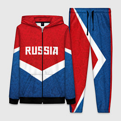Женский 3D-костюм Russia Team, цвет: 3D-черный