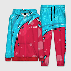 Женский 3D-костюм Water Elemental - Дух воды, цвет: 3D-красный