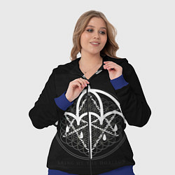 Женский 3D-костюм BMTH: Rain Symbol, цвет: 3D-синий — фото 2