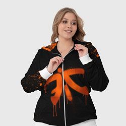 Женский 3D-костюм Fnatic: Black collection, цвет: 3D-белый — фото 2