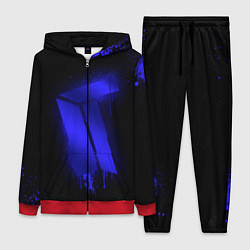 Женский 3D-костюм Titan: Black collection, цвет: 3D-красный